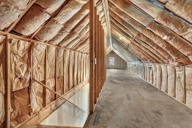 1660 Stokley Ln, Old Hickory, TN 37138 - view of unfinished attic