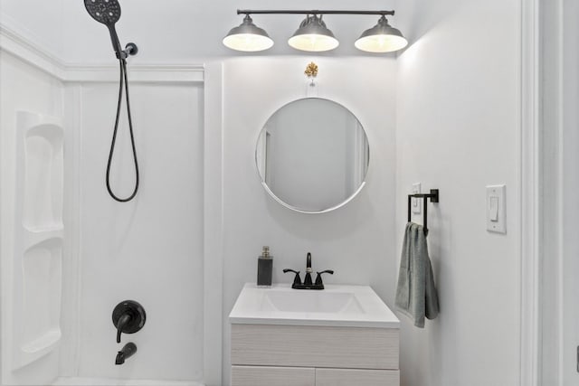 584 Limestone Ave, Lewisburg, TN 37091 - bathroom with vanity and shower / bath combination
