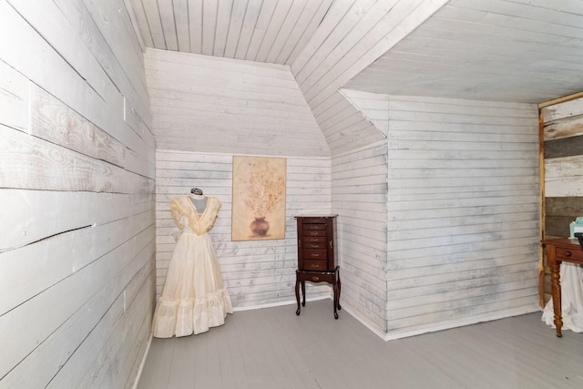 584 Limestone Ave, Lewisburg, TN 37091 - bonus room featuring wooden walls, wood ceiling, and wood finished floors