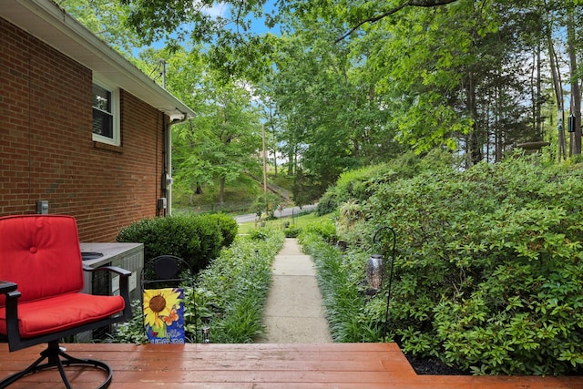 1148 Green Valley Dr, Lewisburg, TN 37091 - view of wooden deck