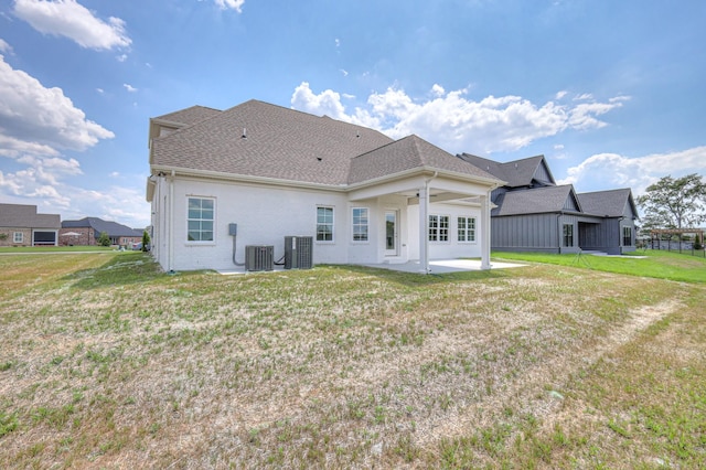 4113 Cile Ct, Murfreesboro, TN 37127 - rear view of house featuring a patio and a yard