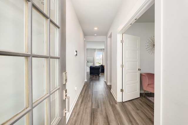 1704 Lannister Ave, Murfreesboro, TN 37128 - hall with wood finished floors and recessed lighting