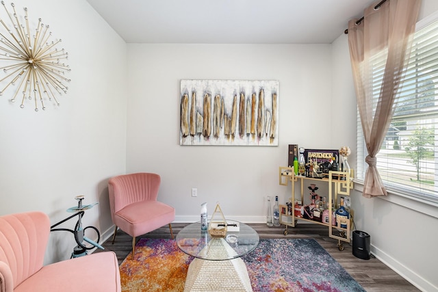 1704 Lannister Ave, Murfreesboro, TN 37128 - sitting room featuring wood finished floors and a chandelier