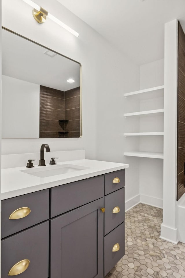1007 Pheasant Ct, Kingston Springs, TN 37082 - bathroom with vanity and baseboards