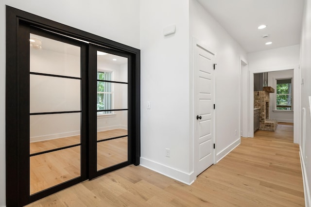 1007 Pheasant Ct, Kingston Springs, TN 37082 - corridor featuring light wood-style flooring and recessed lighting
