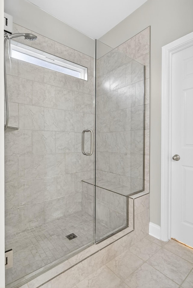 751 Pebble Creek Ln, Lebanon, TN 37090 - full bath with a stall shower and marble finish flooring