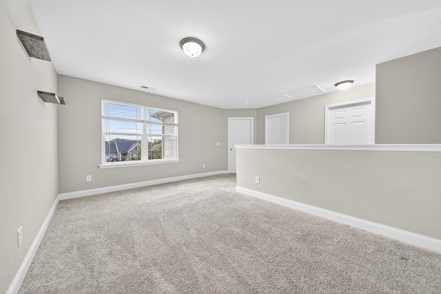 751 Pebble Creek Ln, Lebanon, TN 37090 - carpeted empty room featuring baseboards and attic access