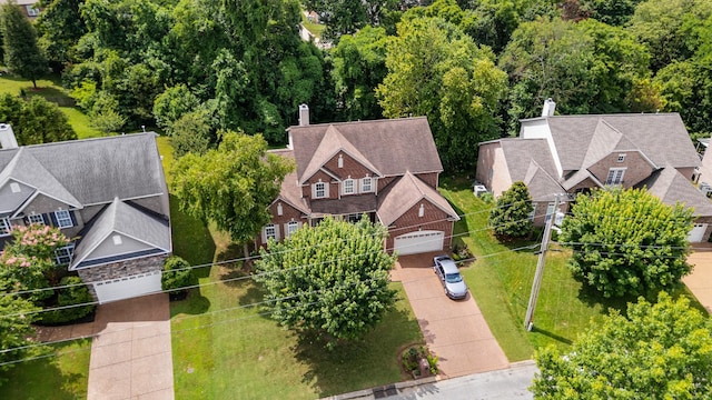 4305 Minette Ct, Mount Juliet, TN 37122 - aerial view
