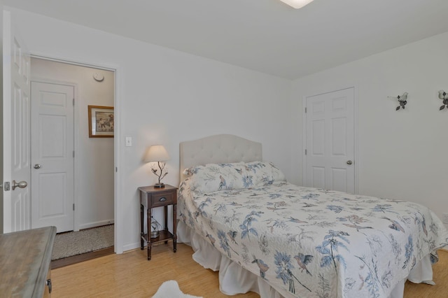 7115 Littlejohn Ln, Fairview, TN 37062 - bedroom with light wood-type flooring and baseboards