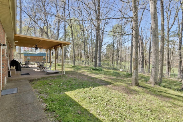 7115 Littlejohn Ln, Fairview, TN 37062 - fenced backyard featuring a patio