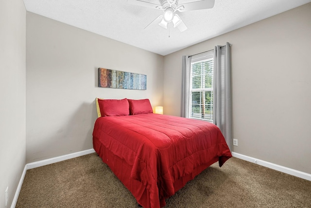 344 Pioneer Dr, Oak Grove, KY 42262 - bedroom with carpet flooring and a ceiling fan