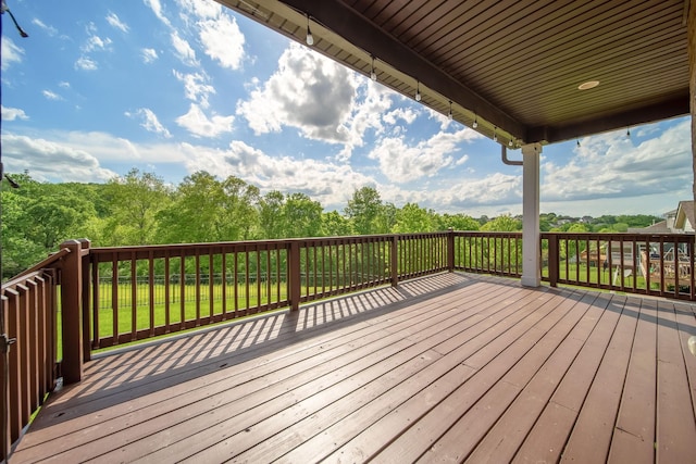 230 Fowler Cir, Franklin, TN 37064 - view of wooden terrace