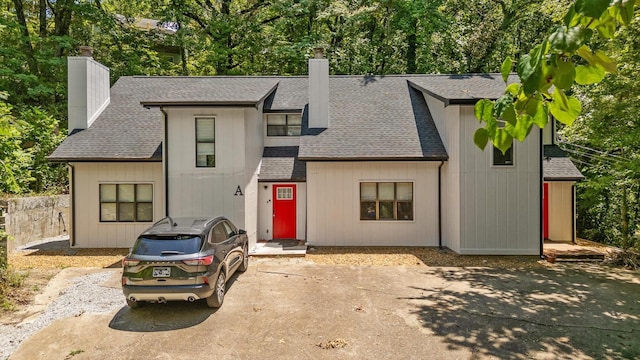 3222 Joselin Ln, Chattanooga, TN 37415 - view of front of property with a chimney and roof with shingles