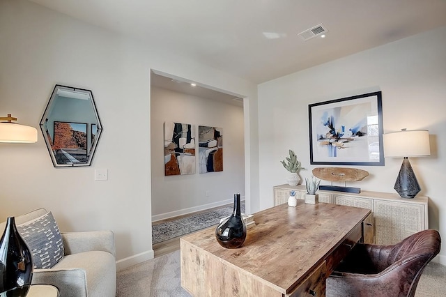 286 Subban Ct, Lebanon, TN 37087 - office area with carpet and baseboards