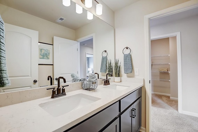 286 Subban Ct, Lebanon, TN 37087 - full bathroom featuring double vanity and baseboards