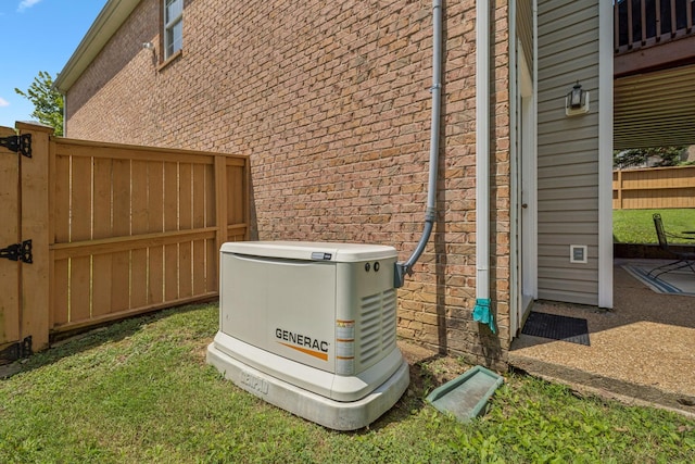 7023 Timber Oak Dr, Mount Juliet, TN 37122 - exterior view of a power unit and brick siding