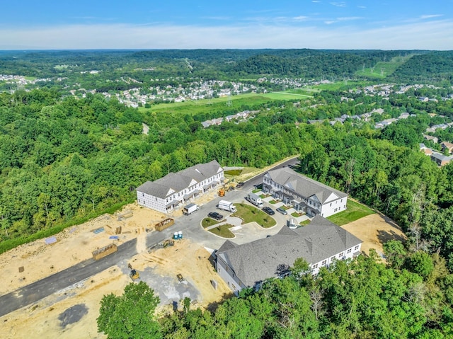 6051 Mill Tree Ct, Nashville, TN 37221 - aerial view of property and surrounding area featuring a forest