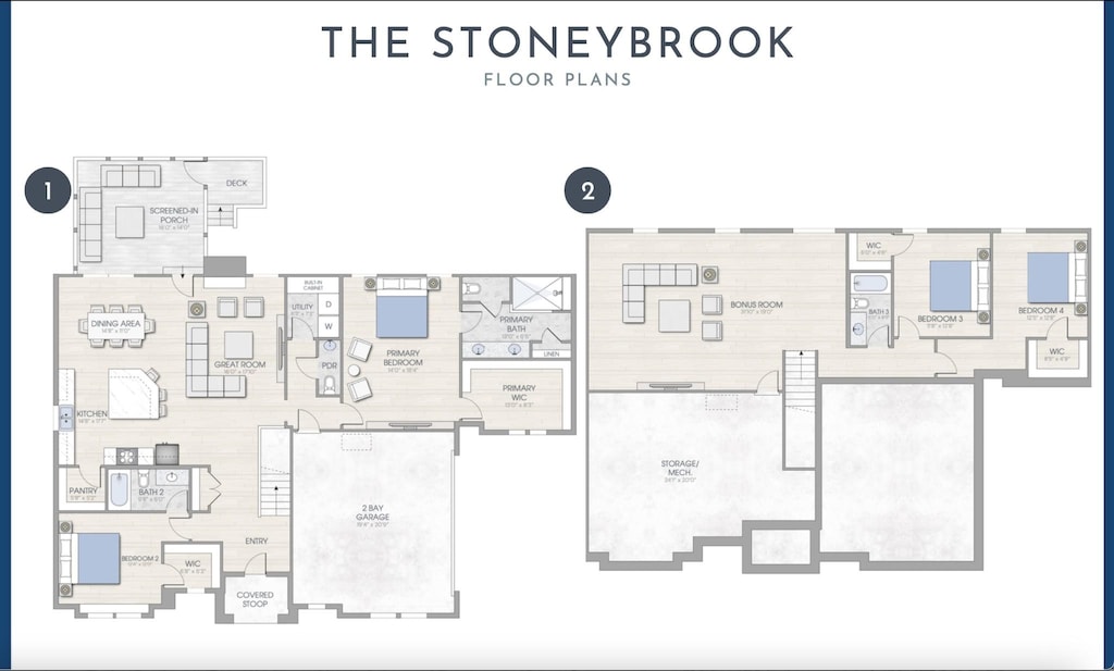 322 Stoneybrook Rd, Columbia, TN 38401 - view of property floor plan