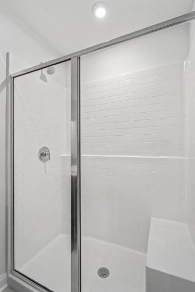 2202 Melk Ln, Columbia, TN 38401 - bathroom featuring a stall shower