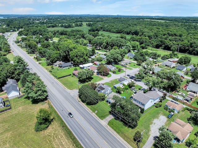 4300 Old Hickory Blvd, Old Hickory, TN 37138 - aerial perspective of suburban area with a heavily wooded area