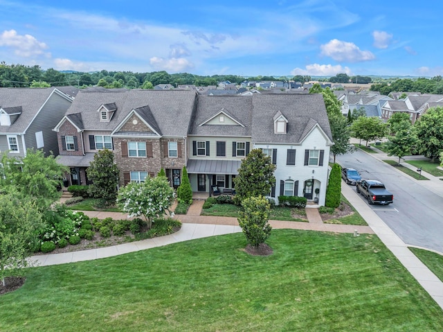 4029 Viola Ln, Franklin, TN 37069 - view of front of property featuring a residential view and a front yard