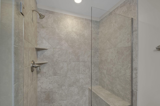 4029 Viola Ln, Franklin, TN 37069 - bathroom view of tiled shower