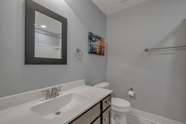 4029 Viola Ln, Franklin, TN 37069 - bathroom with vanity and toilet