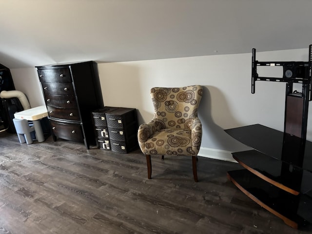 809 Renaissance Ave, Murfreesboro, TN 37129 - sitting room with wood finished floors and vaulted ceiling