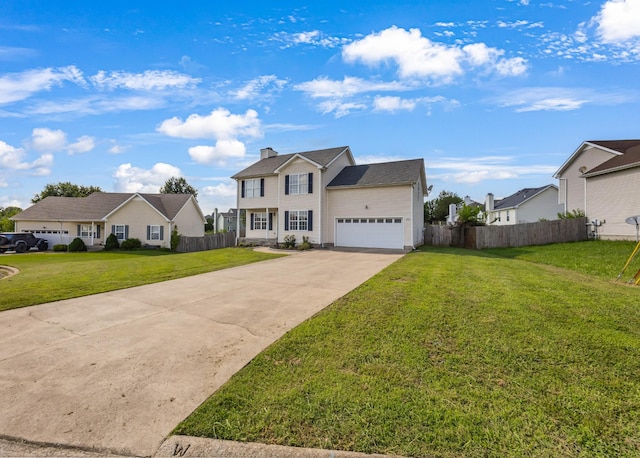 1373 Mackenzie Ct, Clarksville, TN 37042 - view of front facade featuring a garage, driveway, and a residential view