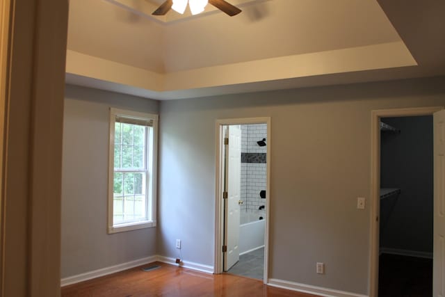 109 Hunter Dr, Mount Juliet, TN 37122 - unfurnished bedroom featuring dark wood finished floors and connected bathroom