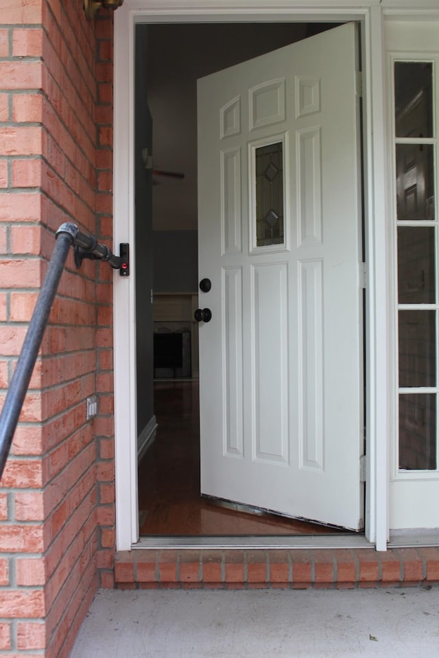 109 Hunter Dr, Mount Juliet, TN 37122 - view of exterior entry featuring brick siding