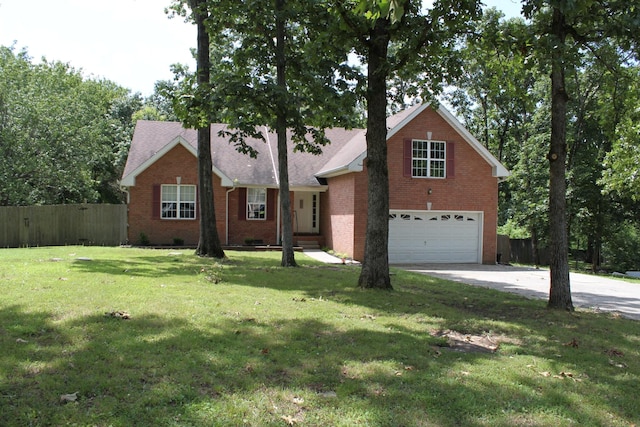 109 Hunter Dr, Mount Juliet, TN 37122 - view of front of house featuring driveway, brick siding, an attached garage, and a shingled roof
