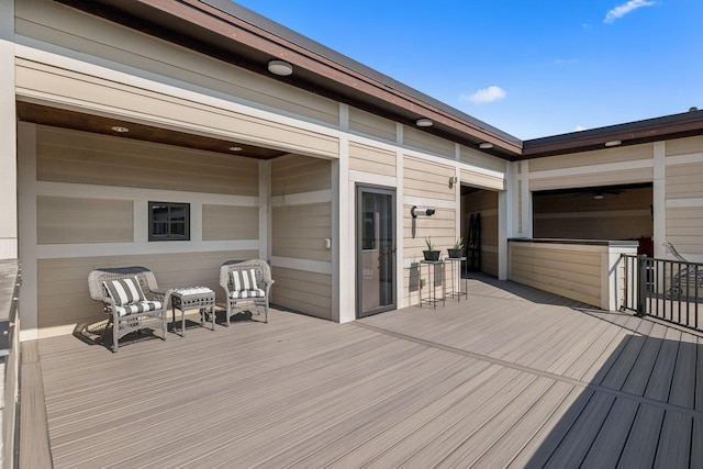 320 Liberty Pike Unit 205, Franklin, TN 37064 - view of wooden terrace
