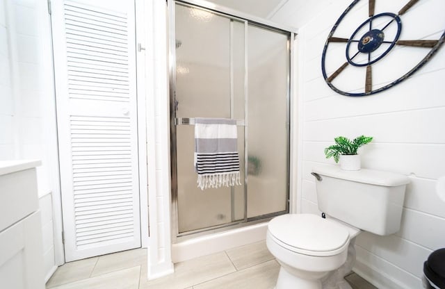3205 Rocky Point Ln, Stewart, TN 37175 - full bathroom featuring toilet and a stall shower