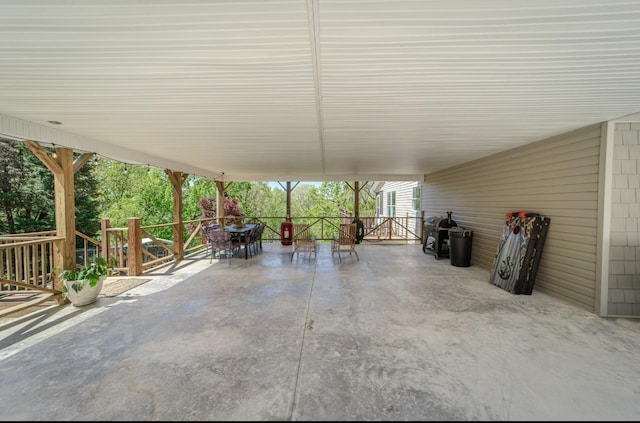 3205 Rocky Point Ln, Stewart, TN 37175 - view of patio / terrace with outdoor dining area