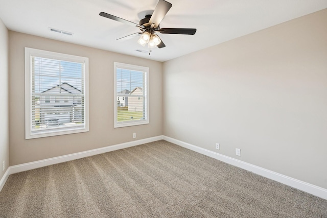 145 Irish Hls, Clarksville, TN 37042 - unfurnished room featuring ceiling fan and carpet flooring