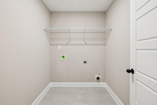 145 Irish Hls, Clarksville, TN 37042 - washroom with electric dryer hookup, washer hookup, and tile patterned flooring