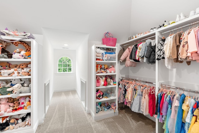 4220 Kirtland Rd, Nashville, TN 37215 - walk in closet featuring carpet floors