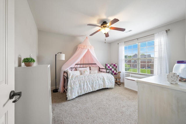 312 Retriever Ct, Clarksville, TN 37043 - bedroom featuring carpet flooring and ceiling fan