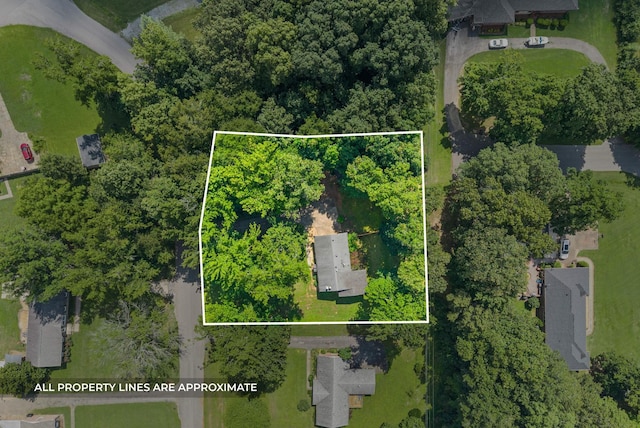 236 Slayden Cir, Clarksville, TN 37040 - bird's eye view