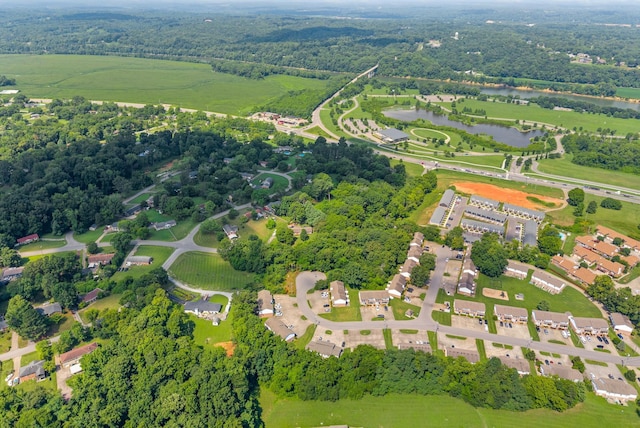 236 Slayden Cir, Clarksville, TN 37040 - aerial view of property and surrounding area featuring a nearby body of water