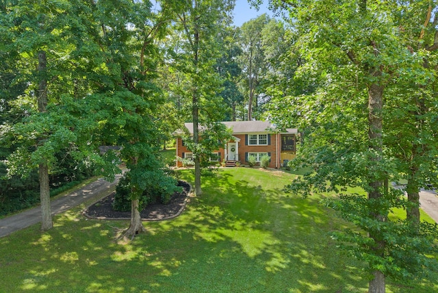 236 Slayden Cir, Clarksville, TN 37040 - view of front of property featuring a front lawn