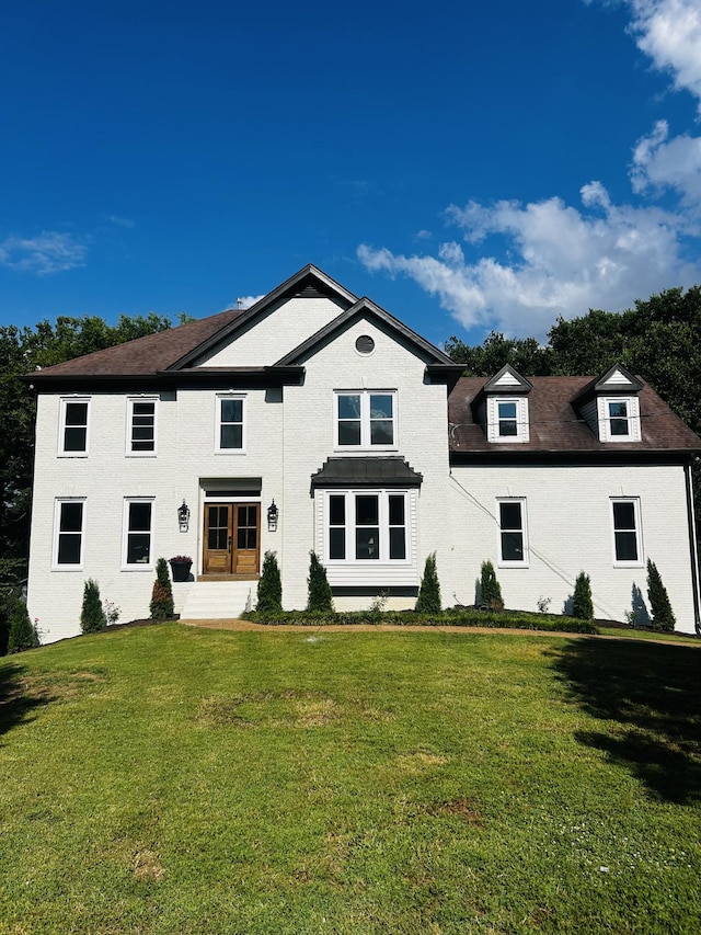 1502 Knox Valley Dr, Brentwood, TN 37027 - rear view of property with a lawn