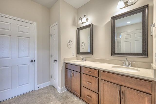 213 Vintage Way, Lebanon, TN 37087 - full bath with double vanity and baseboards