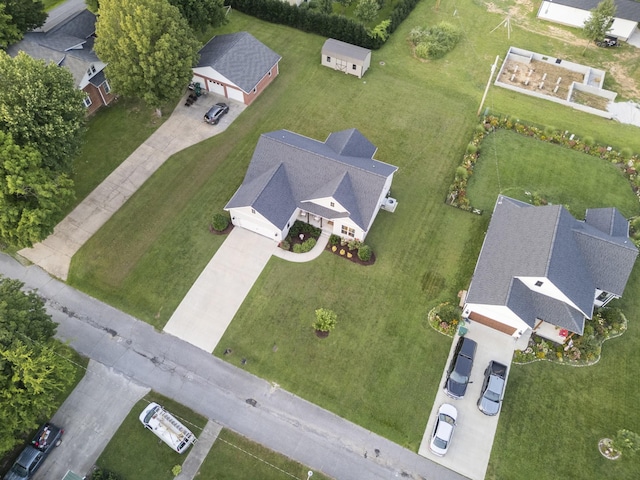 204 Locust St, Mc Ewen, TN 37101 - aerial view of property and surrounding area