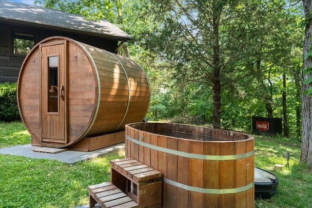 3360 Sweeney Hollow Rd, Franklin, TN 37064 - view of outdoor structure with a hot tub