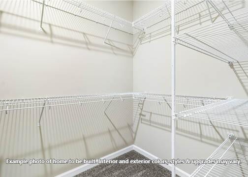 918 Vendue Ave, Clarksville, TN 37042 - spacious closet with carpet flooring