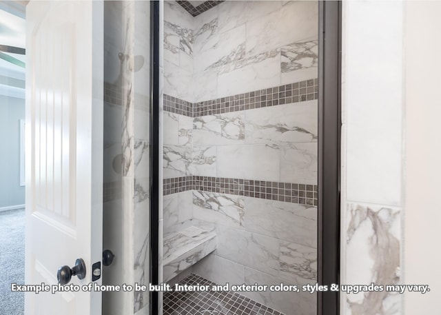 914 Vendue Ave, Clarksville, TN 37042 - bathroom with a shower stall