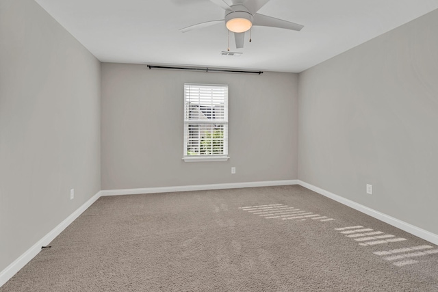 412 Warren Hill Dr, Mount Juliet, TN 37122 - spare room with carpet flooring and a ceiling fan