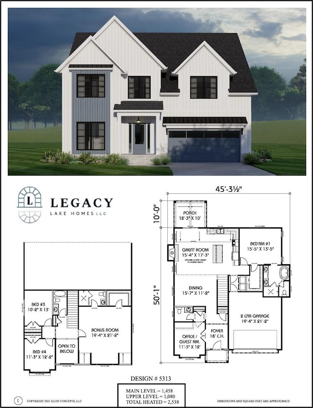 316 Campfire Ct, Winchester, TN 37398 - view of property floor plan